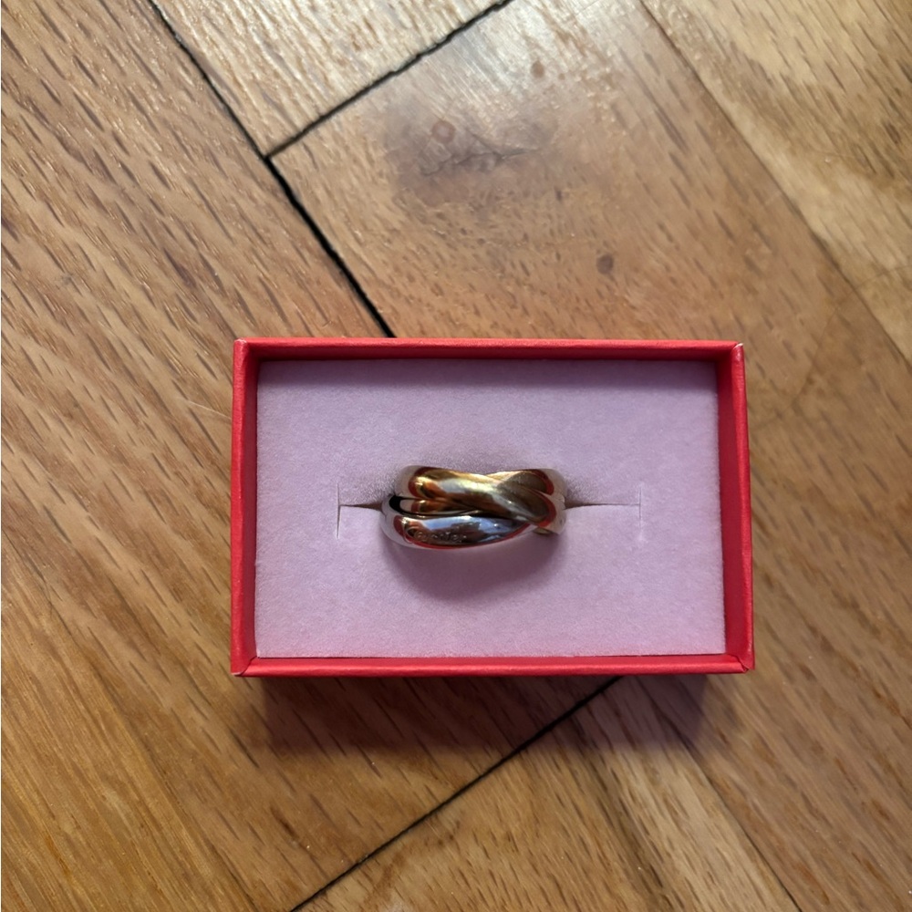 Cartier Gold and Silver Women's Ring